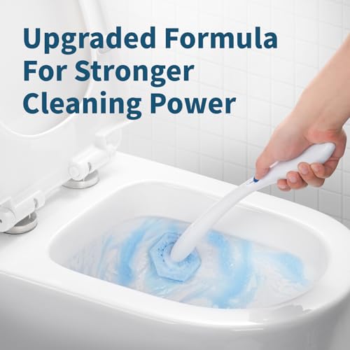 Compatible with Clorox Toilet Wand – Disposable Toilet Brush Head Refills (20 Count), Wand Not Included - Thumbnail 3
