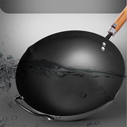 Wok tradicional antiadherente con mango desmontable miniatura 4