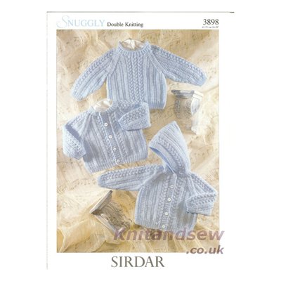Sirdar Multicoloured Snuggly Baby Dk Pattern 3898