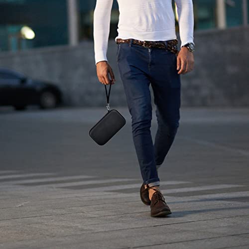 Cigar Case, 4 Finger Humidors Cigars Box With Humidifier. Cigar Travel Holder For Cigar Cutter/Lighter/Humidity Control Packs Set, Cigar Accessories Gifts For Men - Storage Case & Humidifier Only #TOP5