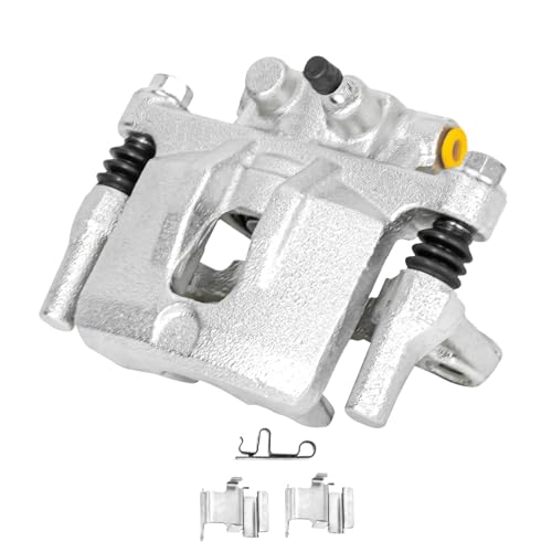 Image of Detroit Axle - 2 Rear Brake Calipers w /Bracket for Jeep Compass Patriot