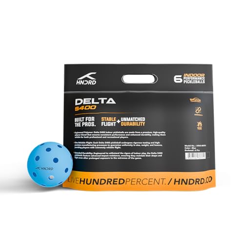 Image of Hundred Delta S400 Pickleball Balls | USA Pickleball Approved | 26 Hole Design | Tournament Ball