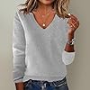 Wool Sweater Women Cozy Cashmere Sweaters for Wome... #2