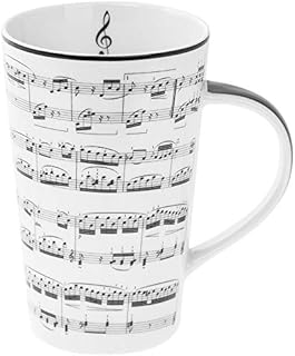 Lesser & Pavey LP93667A Making Music Latte Mug, fine China