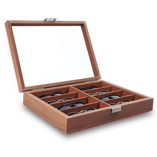 Image of Travel Sunglasses Organizer, Sunglasses Travel Case for Multiple Pairs, Multiple Glasses Travel Case for Women, Men