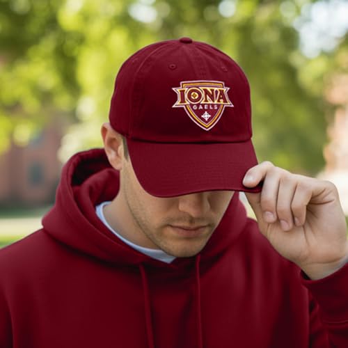 Gorra beisbol ajustable bordada rojo para adulto miniatura 5