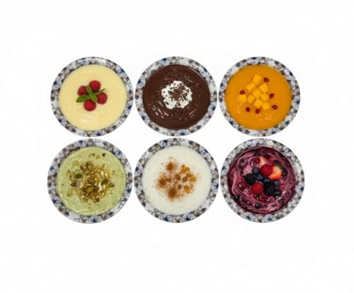 Image of Gift Set of 7 | Pudding Set 7 pcs| Bowls for Desserts & Gifting |100% Vegetarian | Extra Strong | Light|