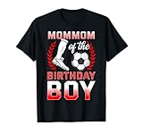 Photo Gallery mommom of the birthday boy soccer player bday celebrazione maglietta Photo Gallery mommom of the birthday boy soccer player bday celebrazione maglietta