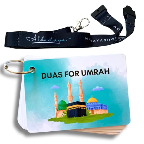 Umrah Dua Card (with Lanyard)