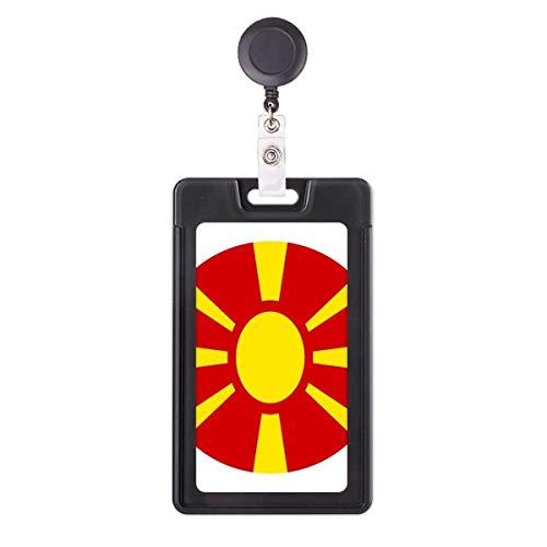 Porte-badge rétractable Macédoine Europe pour éviter la perte de cartes d'accès
