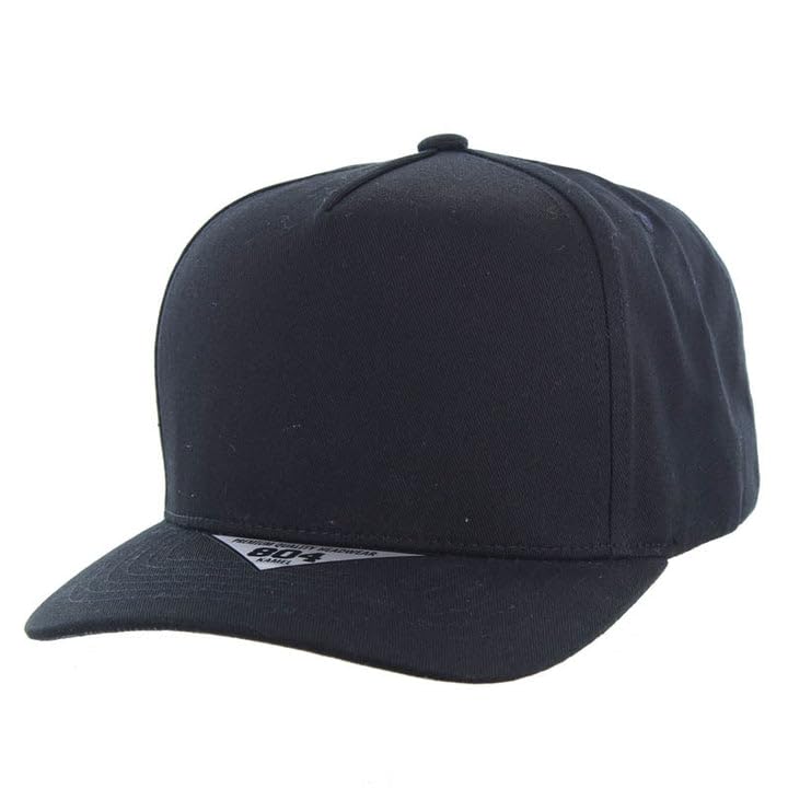 Kamel 804 Solid 5 Panel High Crown Slight Curve Trucker Baseball Cap for Unisex