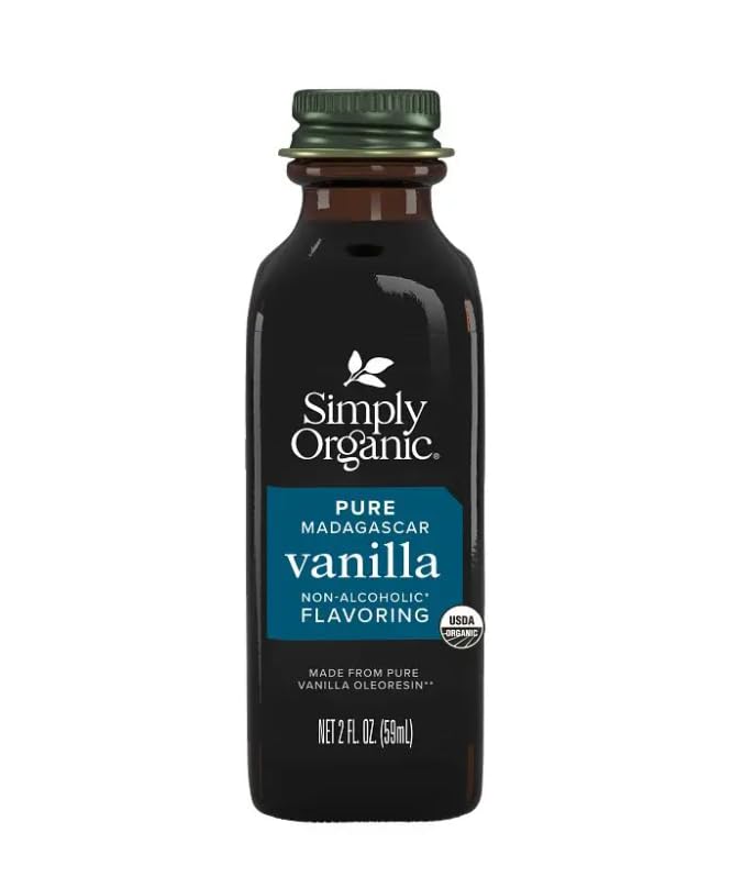 Miniatura 2 de Simply Organic Saborizante de vainilla (sin alcohol), certificado orgánico, vegano, 2 onzas, paquete de 12