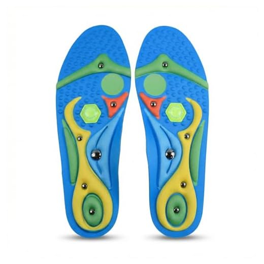Plantillas Magnéticas - 1 Par de Plantillas de Acupresión para Hombre y Mujer, Gel Magnético para Soporte del Arco, Alivio de Fatiga y Dolor en los Pies (S: EU35-39)