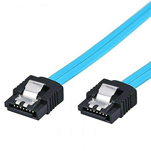 Cable SATA 3.0 de 15 pulgadas ángulo recto azul