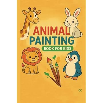 Capa do livro Animal Painting: Book for kids (Portuguese Edition)