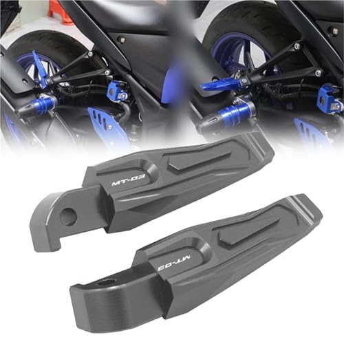 Repose-pieds arrière Yamaha MT03 accessoires moto passager