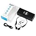 Bone Conduction Headphones, Arndox Bluetooth V5.0 Open-Ear Wireless Sports Headsets IP56 Waterproof Lightly Weight with Mic and Siri Voice Control for Running Driving Cycling (Black-Grey)