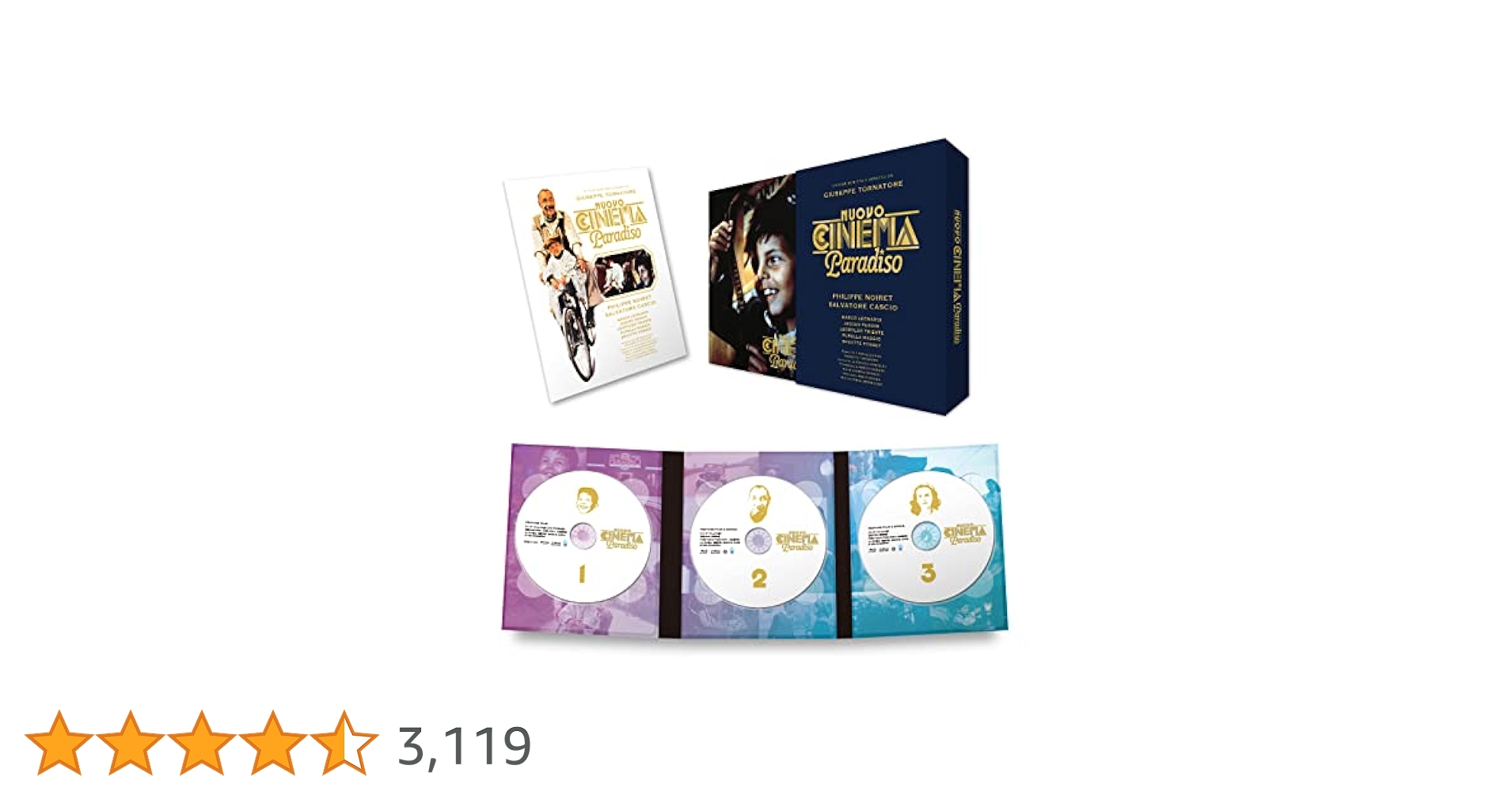 ★☆ 新品！ニュー・シネマ・パラダイス Blu-ray BOX Amazon.co.jp: ニュー・シネマ・パラダイス 4K UHD+Blu-ray(3枚