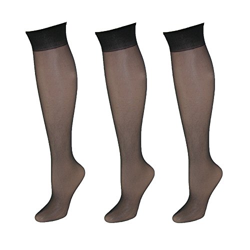 L'eggs To Go Regular Knee Highs 3 pair