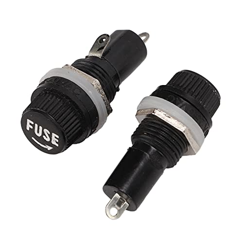 Porte-fusible à Vis 5x20mm Encastrable 10A Protection Électrique Onduleur
