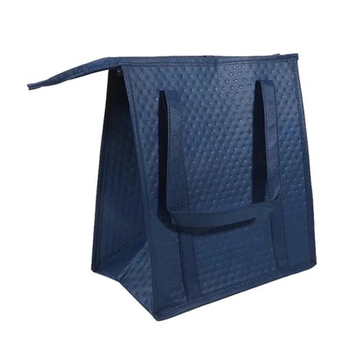 XCTDSVAH Bolsa Termica Porta Alimentos Caja refrigeradora for acampar, bolsa de Picnic, almacenamiento bebidas, almuerzo viaje Extra grande, aislamiento hielo, reutilizable, fresco(Blue)