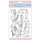 GLOBLELAND Flirtende Frauen Transparente Silikonstempel Mode Kleid Klare Stamps Röcke Handtaschen High Heels Silikonstempel Für Kartengestaltung DIY Prägung Journaling