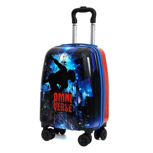 Mala Infantil Escolar/Viagem Com Giro 360º Skeet Resistente Vermelho