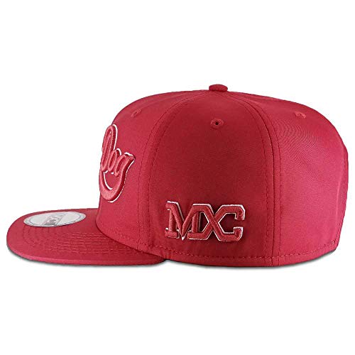 Boné MXC BRASIL Aba Reta Snapback Ajustável Big Dog Tamanho:Único;Cor:Vermelho