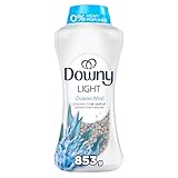 Downy Light Laundry Scent Booster Beads, Ocean Mist Scent, In-wash fabric beads designed to be gentle with a light boost of scent, No Heavy Perfumes, 853 Grams