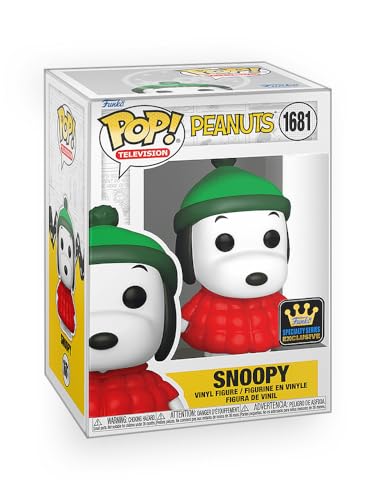 Epic Collectibles Pop Peanuts - Snoopy in Red Puffer Jacket Vinyl Figure