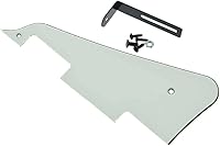 Vista 26 de KAISH Golpeador de guitarra Abalone Pearl LP con soporte negro para Epiphone Les Paul