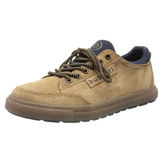 bugatti Huberto, Zapatillas Hombre, Beige (Arena), 42 EU Ancho
