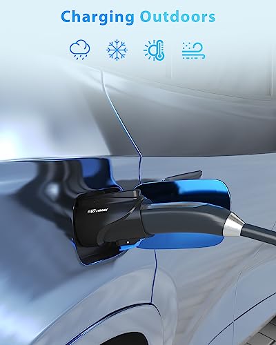 EVDANCE-Tesla-to-J1772-Charging-Adapter-Max-80-Amp-250V-J1772-EV-Adapter-Tesla-Charger-Adapter-Compatible-with-Tesla-High-Powered-Connectors-Destination-Chargers-and-Mobile-Connectors-Black