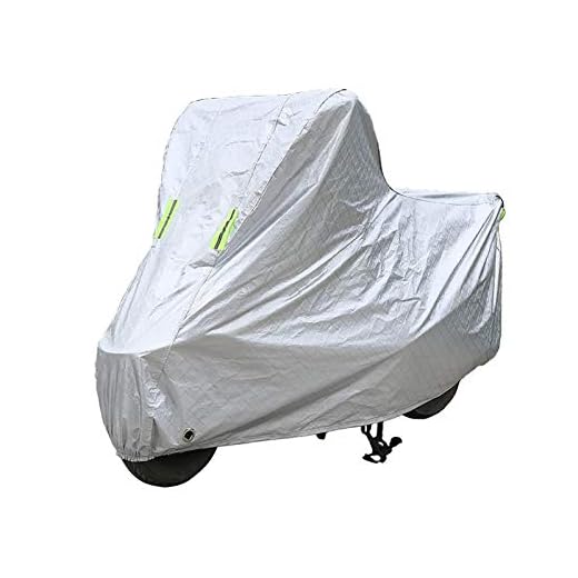 Kompatibel med motorcykelöverdrag TGB BULLET RR 50, Skyddskläder för hela säsongen utomhus, Kompositmaterial med PE-beläggning Hållbar med låshål/nattreflektor