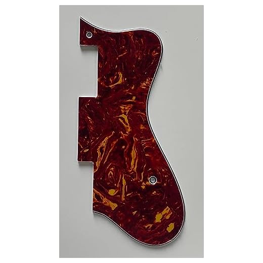 Golpeador de guitarra Epiphone Dot Style (4 capas de tortuga roja)