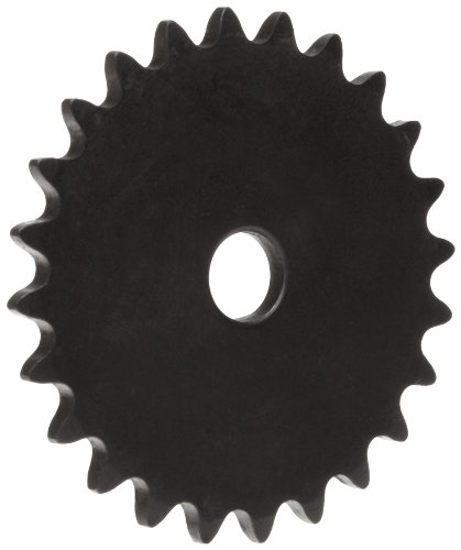 Martin Roller Chain Sprocket, Reboreable, Type A Hub, Single Strand, 35 Chain Size, 0.375