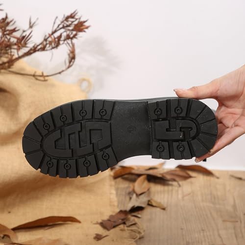 Bottines à Lacets Légères et Chaudes en Bout Fermé pour l'Automne - 2