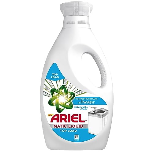 Ariel Matic Liquid Detergent, Top Load , 500 ML For Rs. 86 @ 30 % Ariel Matic Liquid Detergent, Top Load , 500 ML For Rs. 86 @ 30 %