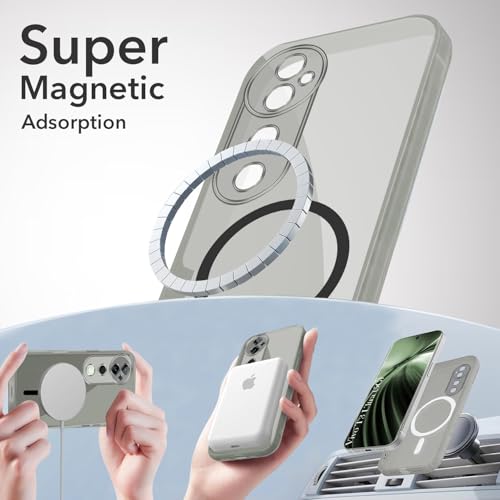 Image of Jkobi Lifetime Anti-Yellow MagSafe Compatible Clear Back Cover Case for Vivo T3 Ultra (Sleek Hard Crystal | Shockproof and Camera Protection)
