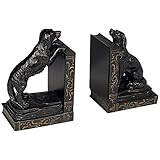 Universal Lighting and Decor Playful Golden Retriever Dogs 8' High Bookends Set - Kensington Hill