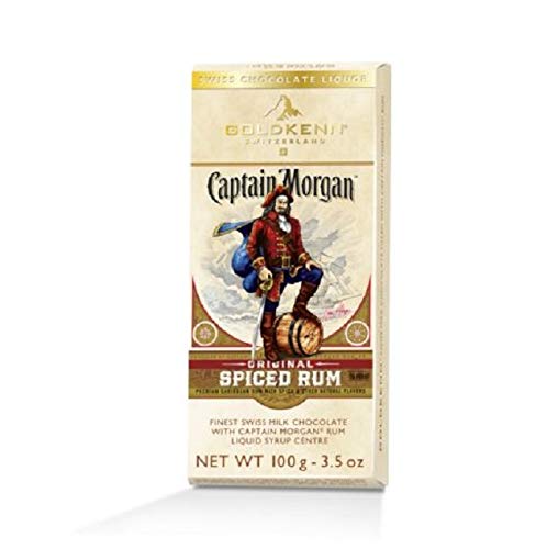 Captain Morgen Spiced Rum Likör Schokolade 100g