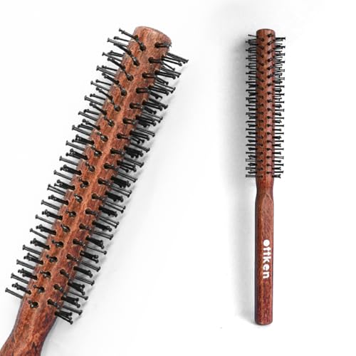 Bart-Rundbürste für den Mann zum glätten föhnen & entwirren der Haare I Bart Föhnbürste mit...