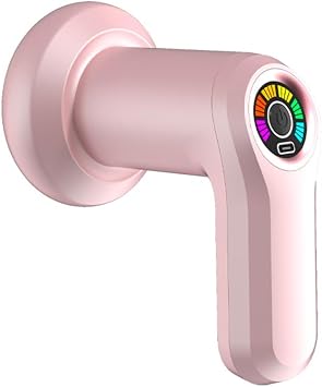 Massager Body Sculpting Machine - Body Sculpting Massager with 5 Massage Heads, Handheld Body Massager for Belly, Waist, Legs, Arms, Butt Pink