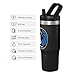 FOCO Dallas Mavericks NBA 30 oz Solid Tumbler with Straw