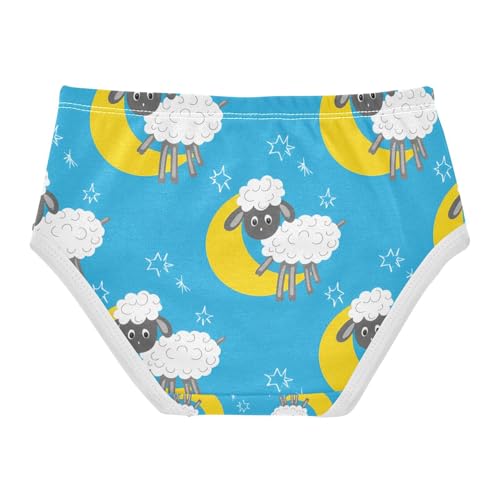 Cute Sheep Moon Toddler Girls's Underwear 2T 202c13452