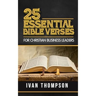 25 Essential Bible Verses for Christian Business Leaders