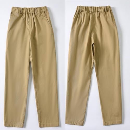 Boys School Uniform Pants Baggy Wide Leg Casual Joggers Elastic Waist Athletic Sweatpants Stretch Pull-on Pants2