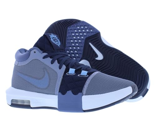 Nike Mens' Lebron Witness VIII Basketball Shoes (Ashen Slate/Diffused Blue/University Blue/White, US Footwear Size System, Adult, Men, Numeric, Medium, 9)