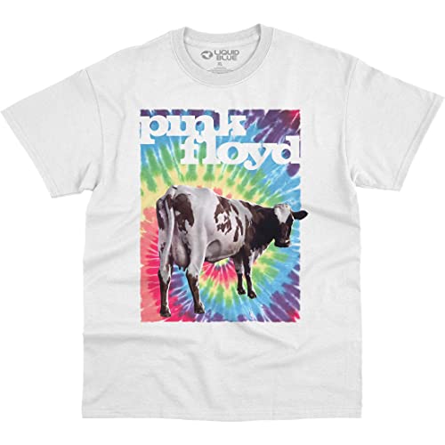 T-shirt Pink Floyd à manches courtes blanc pour un look rock urbain