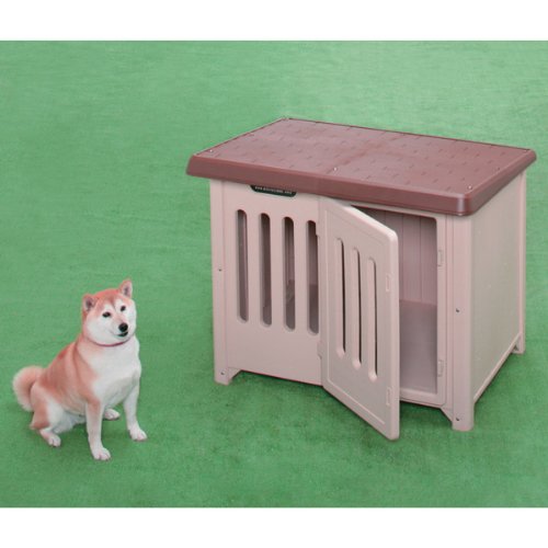 アイリスオーヤマ ボブハウス 中型犬 ドッグハウス ブラウン／ベージュ 950 Amazon | アイリスオーヤマ ボブハウス950 ブラウン／ベージュ